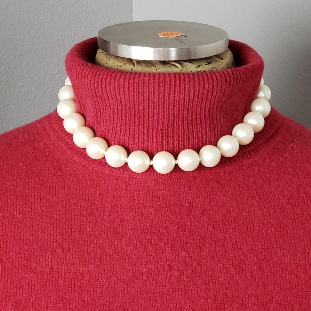 Ann Taylor Faux Pearl Necklace